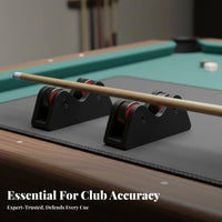 Twin-Wheel-Wheel Design Pool Cue Straightness Checker Accurate Inspection Billiard Cue Straightness Checker High-Precision Bearings