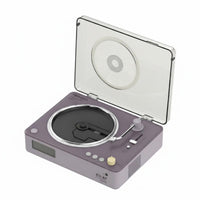 Bluetooth Speaker, Retro Vinyl-Style, Multi-Format Music Player, Home Audio