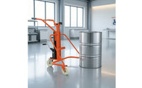 Hydraulic Drum Cart Mobile Drum Handling Cart Manual for Warehouses, Mechanics