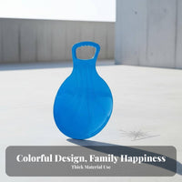Wear-Resistant Handled Sliding Mat Thickened Design winter Sled Multi-Surface Use outdoor-recreation apparatus sturdy Construction for Children, Adults, Families