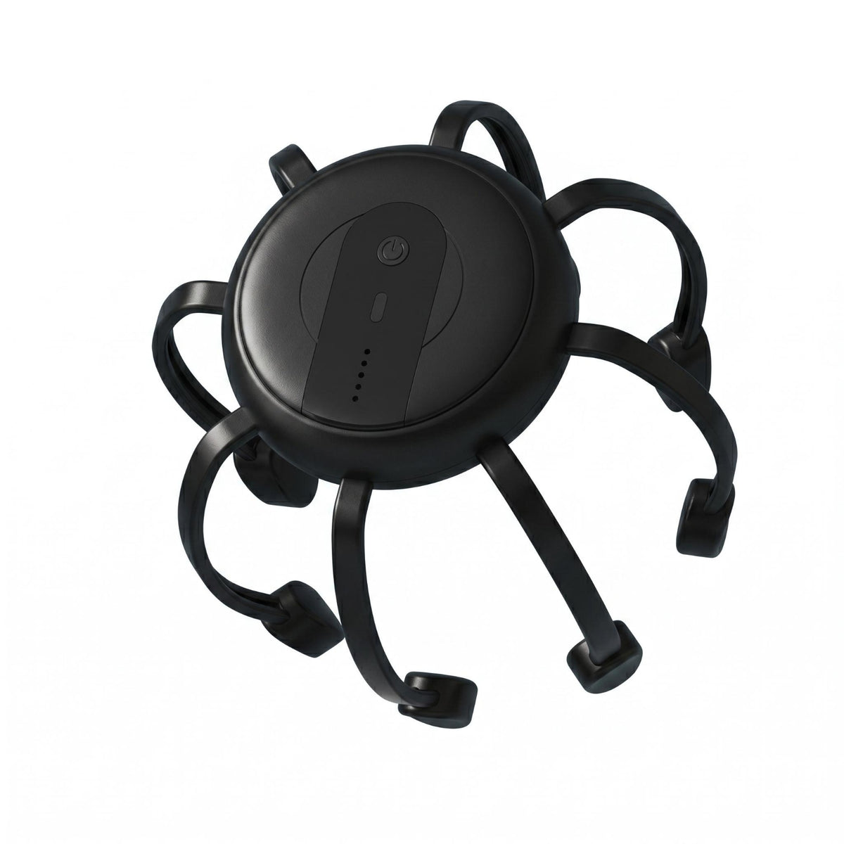 4-Hour Battery Life Electric Multi-Arm Head Massager Round Tips 8-Claw Electric Head Massager Compact 360 Degree Scalp Massage Tool Lightweight