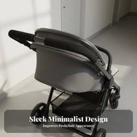 2 Pieces Umbrella Baby Carriage Push Bar Cover Soft and Comfortable Baby Carriage Handle Sleeve Foam Baby Carriage Handle Grip