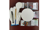 Microwave furnace Kit for Glass Fusing Compact Glass Jewelry Making Kit for Hobbyists