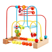 Educational Wooden Bead Maze Toy Develops Fine Movement Skills Wooden Bead Maze Improves Hand-Eye Coordination Toddler Learning Toy & Safe for Toddlers, Infants, Preschoolers, Nursery, Daycare, Playroom, Preschool