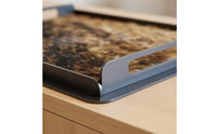 Tabletop serving Tray Versatile Tray with Handles Minimalist for Vanity, Living Room, Bedroom