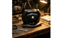 Motorcycle Passenger Backrest Padded Motorcycle Back Cushion Pad Curved Passenger Backrest