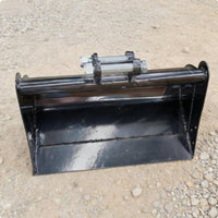 Mini Digger Attachment Multi-Functional Digger Wood Grapple Quick Coupler Adapter Long-Lasting Narrow Digging Container