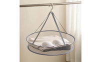 Foldable Hanging Drying Basket Collapsible Mesh Drying Rack Breathable Hanging Mesh Dryer Long-Lasting for Balcony