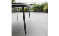 5 Pieces Aluminum Rattan Chair Set Modern Minimalist Rattan Chair Set Weather Resistant for Terrace