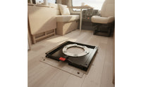 Rotating Seat Base Plate Rotatable Swivel Seat Base with Release Lever Stable Swivel Mount for Recreational Vehicle Builders