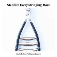 Angled Badminton Starting Clamp Compact Tennis Starting Clamp Strong Clamping Force Sports Tool Thread Protection