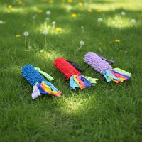 Soft Rope Squeaker Toy Oral-Care Squeaky Soft Dog Toy Mental Pet Item for Indoor