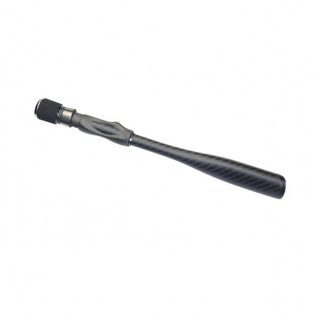 Unified Rod Handle Woven Finish Carbon Fiber Rod Metal Connector Textured Fishing Grip