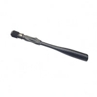 Unified Rod Handle Woven Finish Carbon Fiber Rod Metal Connector Textured Fishing Grip