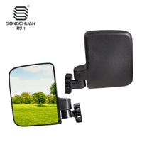 Universal Golf Cart Rear View Mirror for Club Car EZGO Yamaha (Plastic)