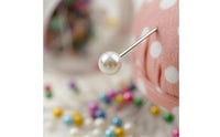 500 Pieces Multi-Colored Pearl Head Pins 2-in-1 Design Sewing Pin Kit Pincushion Jar for Crafters