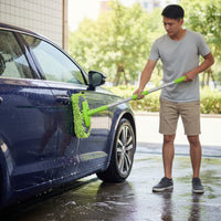 Double-Head Car Wash Mop Soft Double Head Car Wash Mop Cleaning Tool Lightweight Washable for Auto Detailing