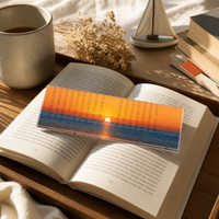 Translucent Acrylic Bookmark Set, Aesthetic INS Style Gift for Friends