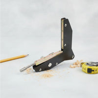 L-Shaped Corner Clamp Screw-Driven Right Angle Clamp Adjustable Wood Clamps Heavy Duty for Frame Assembly