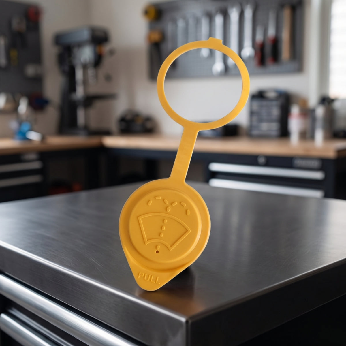 Windshield Washer Reservoir Easy-to-Attach to Install Washer Fluid Cap Tool for Engine Bay