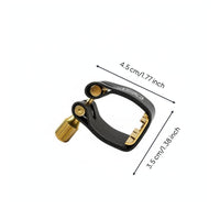 snug-fit Saxophsingle Ligature Good Vibration Alto Sax Ligature long-lasting Wind Instrument Accessory Easy to Use for Saxophonists, Clarinetists, Music Students, individual Practice, onstage Performance, Band Rehearsal, Recording Studio