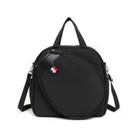 Square Racket Bag Racket Bag with Shoulder Strap Separate for Outdoor Practice