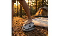 Foot-Operated Air Pump Manual Bellows Foot Pump Portable for Campers, Outdoor Enthusiasts, Camping, Beach, Boating