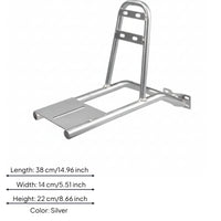 Thickened Material Front Rear Mount Rack Heavy Duty Scooter Cargo Carrier