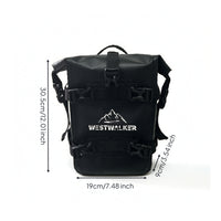 Waterproof Motorcycle Crash Bar Bag Long-Lasting Motorcycle Bumper Bag Wear Resistant Luggage Universal Fit for Adventure Riders, Motorcyclists, Outdoor Riding, Commuting