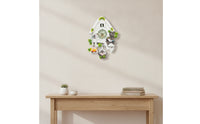 cuckoos Clock with Pendulum Crackle-Finish cuckoos Clock Decorative for Living Room