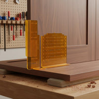 Precise Positioning Cabinet Handle Installation Jig Time-Saving Drawer Handle Installation Tool Easy to Read Drawer Pull Drilling Template for Carpenters, Furniture Making