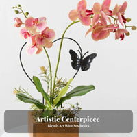 Sturdy stake Climbing Plant Pole Decorative Design spiralShaped Plant Stake Modern and design Pot Trellis for Gardeners, Houseplant Owners, Home Decorators, Balcony, Potted Plants, Garden, Living Room