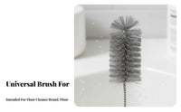 Floor Washer Cleaning Brush Soft Bristles Water Tank Brush Stainless Steel for Appliance Maintenance
