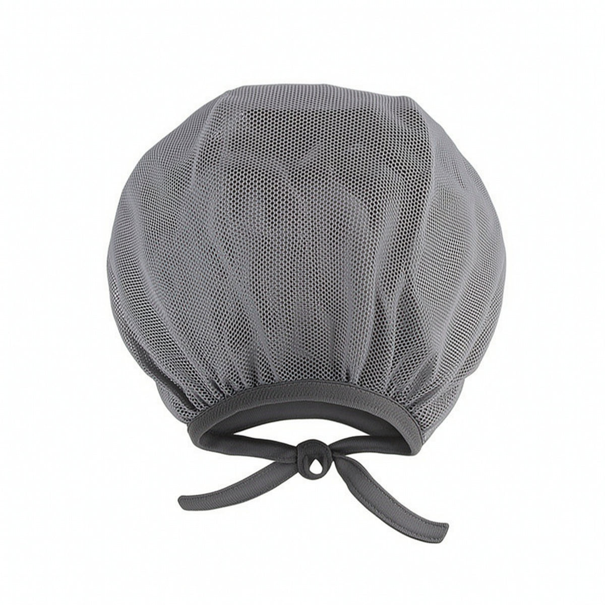 Breathable Full-Cover Work Cap Lightweight Mesh Cap with Tie Closure One-Size Mesh Hat Ventilated for Workshops