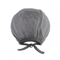 Breathable Full-Cover Work Cap Lightweight Mesh Cap with Tie Closure One-Size Mesh Hat Ventilated for Workshops