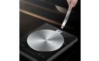 Stainless Steel Heat Distributor Plate with Detachable Handle Flat Cooktop Heat Reducer Long-Lasting Cooking Accessory Safe