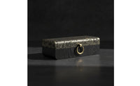 Wooden Jewelry Box with Loop Pull Wood-Grain Wooden Jewelry Box Vintage for Dresser, Vanity, Wardrobe