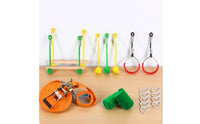 Kids Agility Training Kit Portable Kids Obstacle Course Set Agility Training Rope for Playground