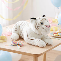 Tiger Stuffed Animal Cute Tiger Stuffed Toy Adorable Long-Lasting for Children, Playroom, Bedroom
