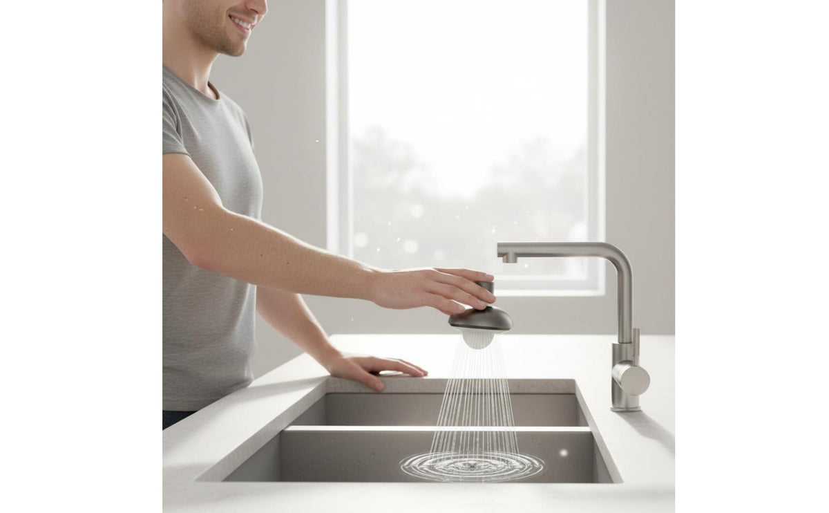 Wide Spray Area UFO Faucet Aerator Anti-Clog Splash Proof Faucet Head for Bathroom