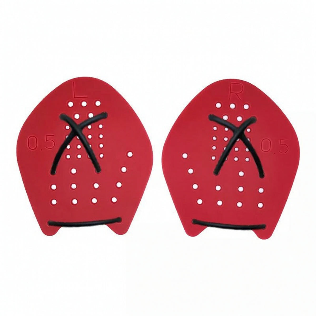 Lightweight Swim Hand Paddles with Adjustable Straps Ergonomic Swimming Hand Paddles with Adjustable Straps Sleek Gear Professional for Pool