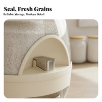 Moisture-Proof Large Capacity Rice Container Airtight Seal Sealed Rice Container Safe for Kitchen, Countertop