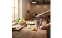 Rust-Proof Dumpling Filling Water Extractor Wide Mouth Design Dumpling Filling Press Detachable Manual Vegetable Dehydrator Large Capacity for Home Cooks