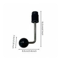 Ball Joint Drum Bracket Easy to Install Drum Wear Resistant Tom Holder Rod for Jazz Drummers