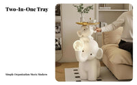 Stacked Elephant Family Side Table Parent-Child Design for Nursery