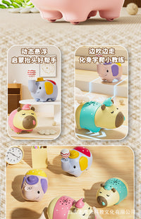 Electric Capybara Toy with Levitating Ball and Crawling Function