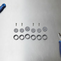 6 Pieces Faucet Outlet with Screw Replacement Faucet Outlet Simple Installation Hardware for Maintenance, Prep Sinks