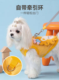 Summer Cartoon Print Vest for Dogs and Cats