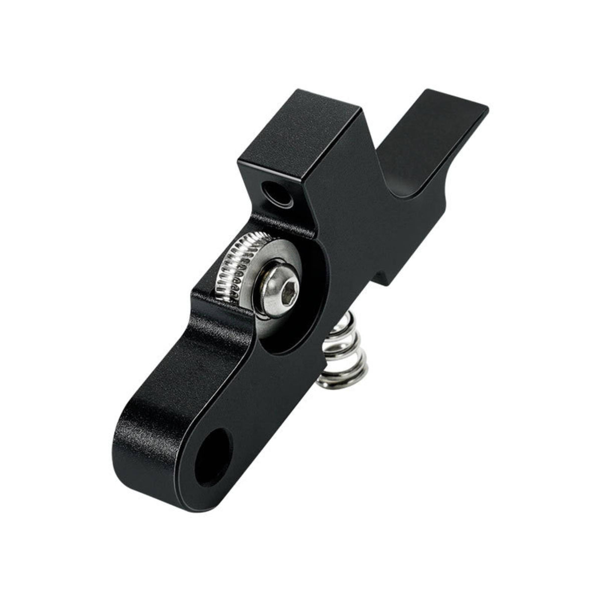 Extruder Lever with Wheel Aluminum Extruder Handle with Spring Printer Part Compact for Makers, 3D Printing