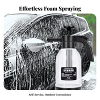Manual Car Wash Foamer Long-Lasting HDPE Body Hand Pump Foam Applicator